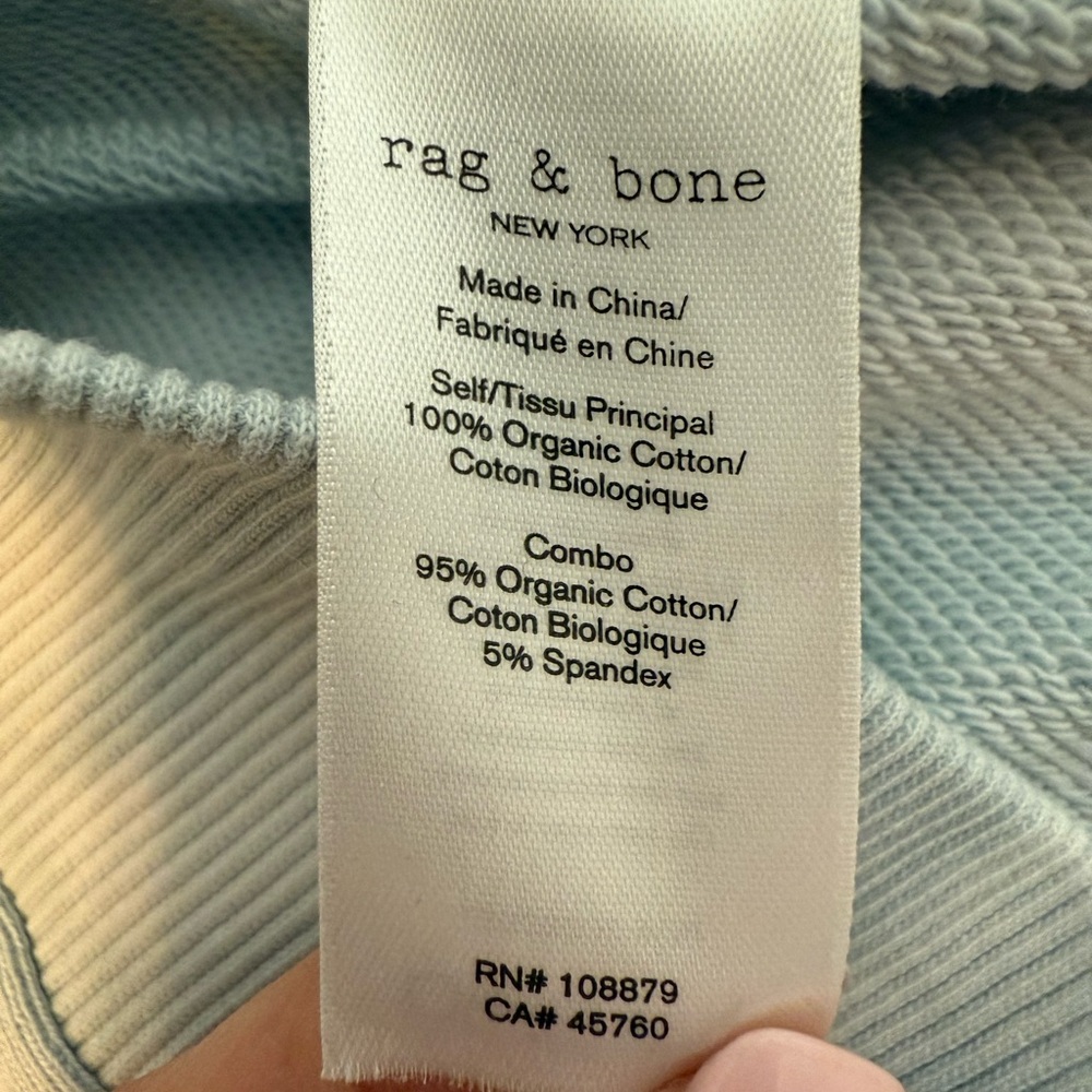 [RAG & BONE] City Tie Dye Terry Sweatshirt - Picture 5 of 7